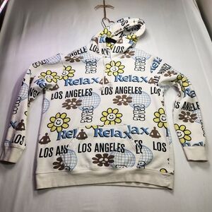 ⭐️ PacSun Vibrant Graphic Hoodie – Y2K Streetwear Essential Size Large